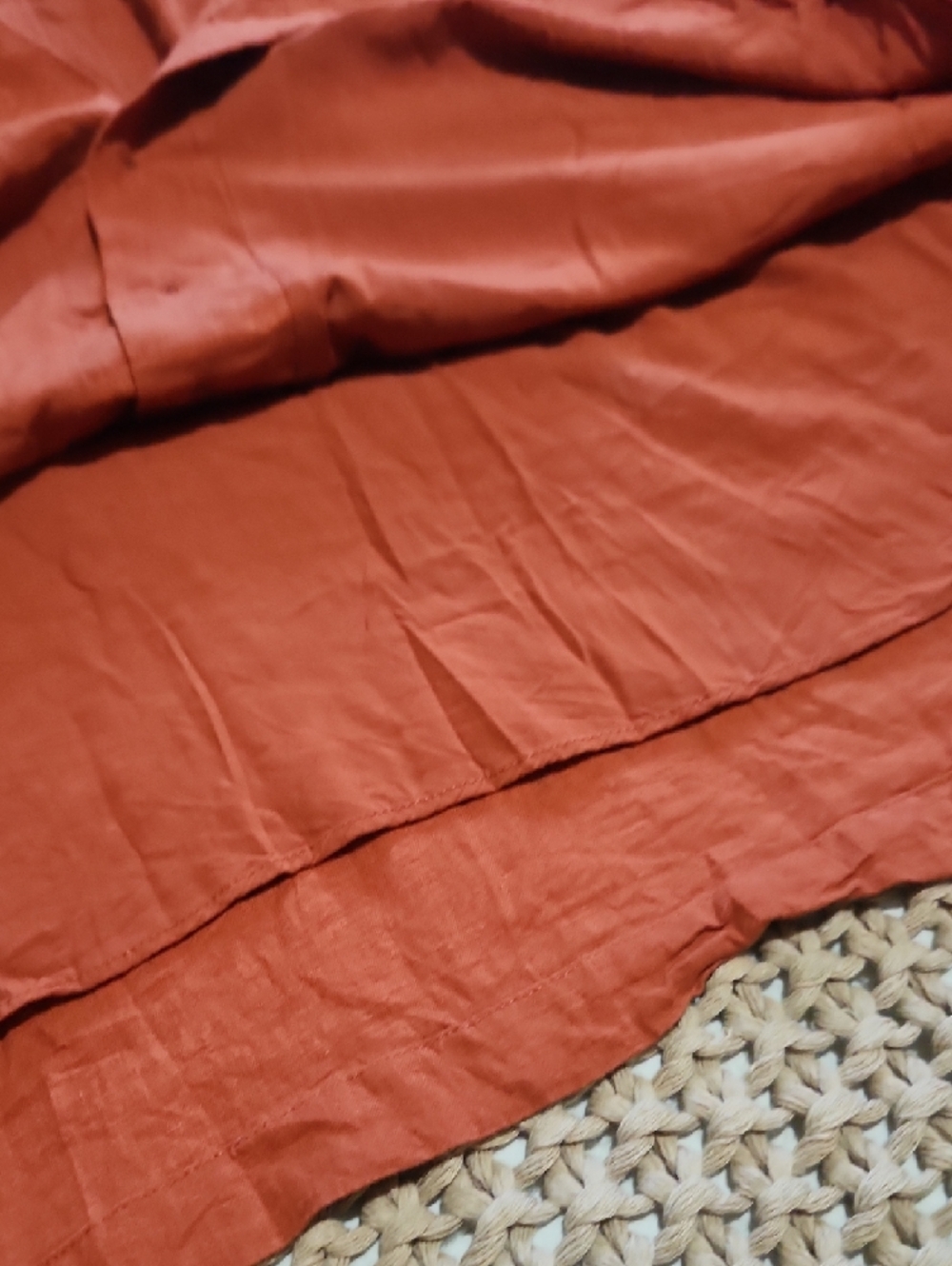Reitmans Rust Orange Linen - Picture 4 of 8